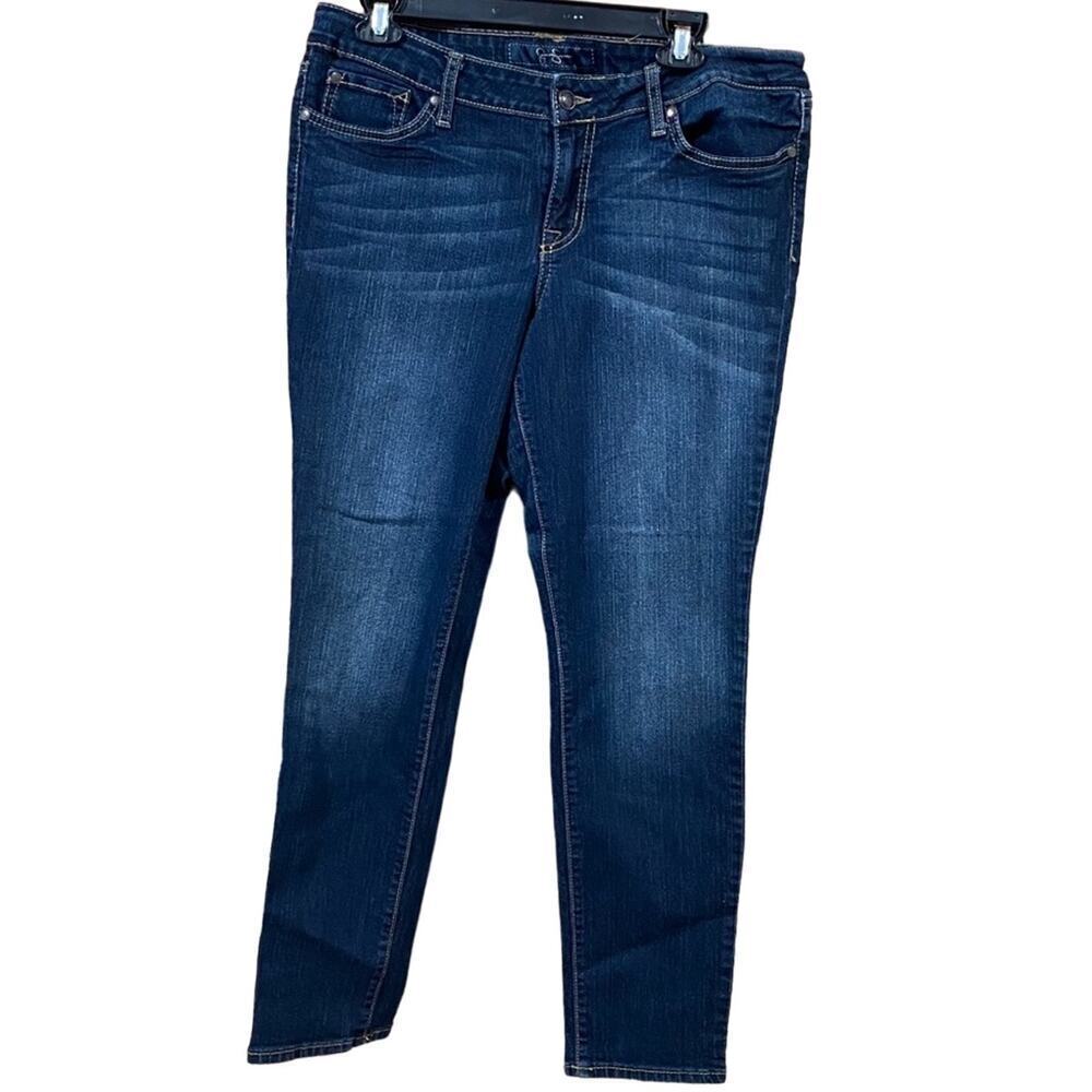 Jessica Simpson Forever Skinny Jeans sz 32 short medium wash skinny Jeans